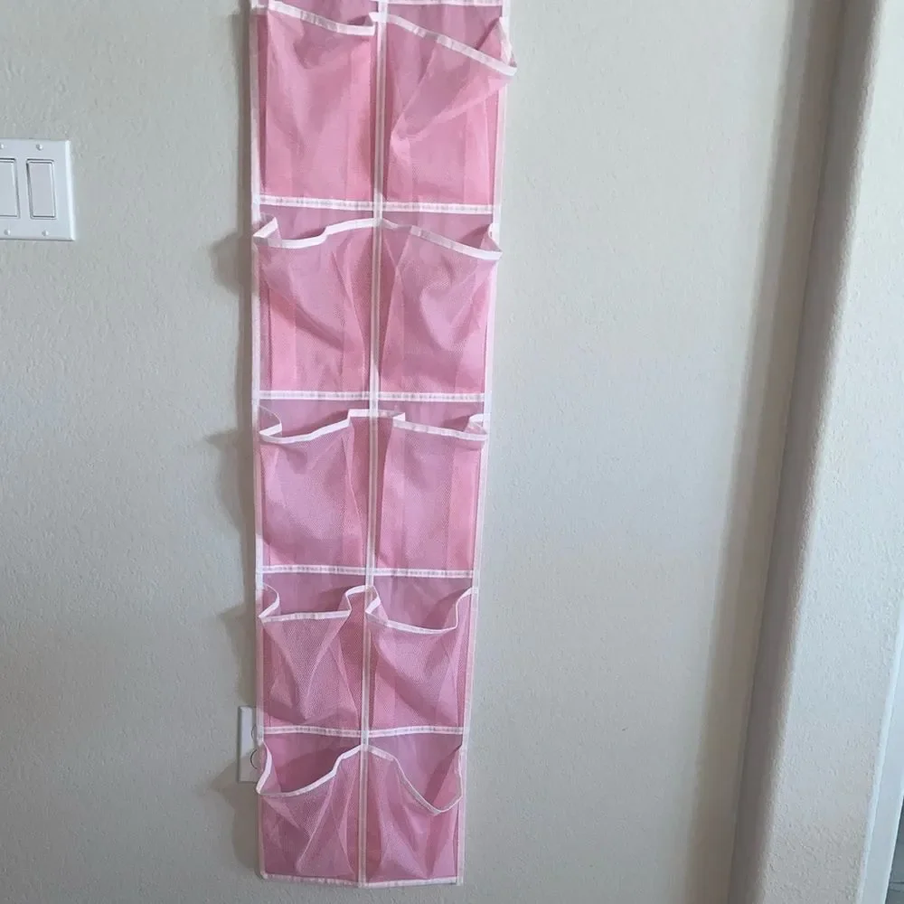 Over the Door Shoe Organizer Hanging Shoe Rack Narrow Closet Storage Bags